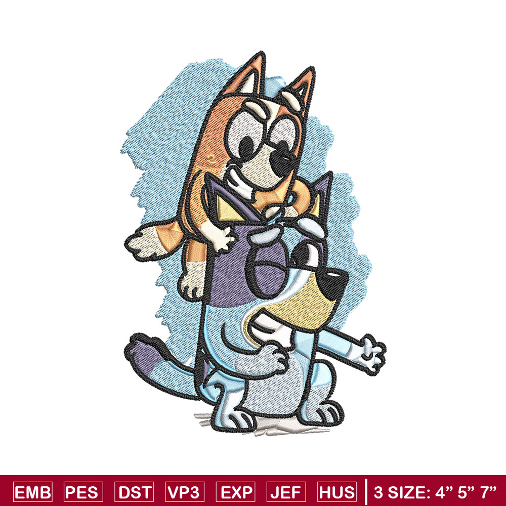 Bandit bingo fun Embroidery Design, Bluey Embroidery, Embroidery File, Brand Embroidery, Logo shirt, Digital download.jpg