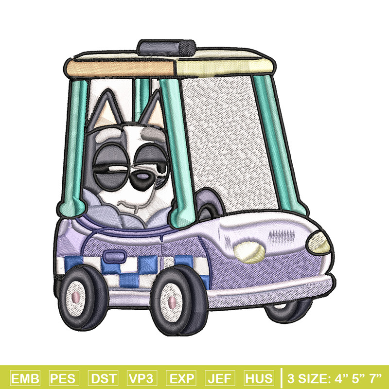 Aunt trixie heeler Embroidery, Bluey Embroidery, Embroidery File, cartoon design, cartoon shirt, Digital download..jpg