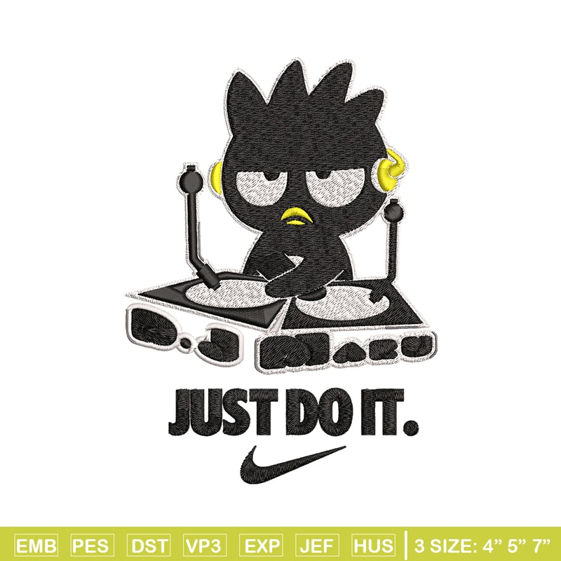 Badtz-Maru Nike Embroidery design, Badtz-Maru Embroidery, Nike design, Embroidery file, logo shirt, Instant download..jpg