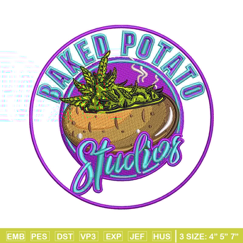 Baked Potatoes embroidery design, Baked Potatoes embroidery, logo design, embroidery file, logo shirt, Digital download..jpg