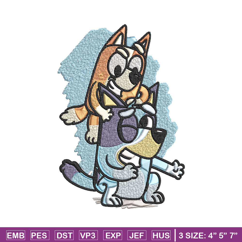 Bandit bingo fun Embroidery Design, Bluey Embroidery, Embroidery File, Brand Embroidery, Logo shirt, Digital download.jpg