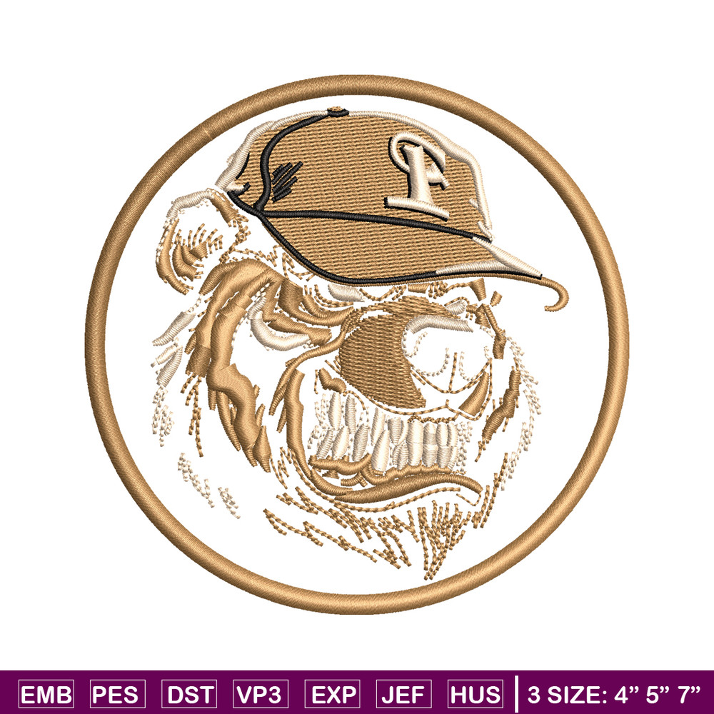 Bear face embroidery design, Bear face embroidery, animal design, embroidery file, logo shirt, Digital download..jpg
