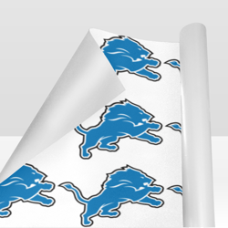 Detroit Lions Gift Wrapping Paper 58"x 23" (1 Roll)