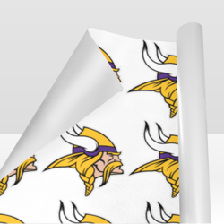 vikings gift wrapping paper 58"x 23" (1 roll)
