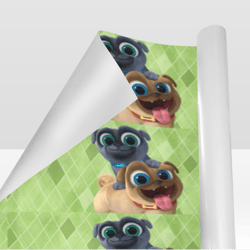 puppy dog pals gift wrapping paper 58"x 23" (1 roll)
