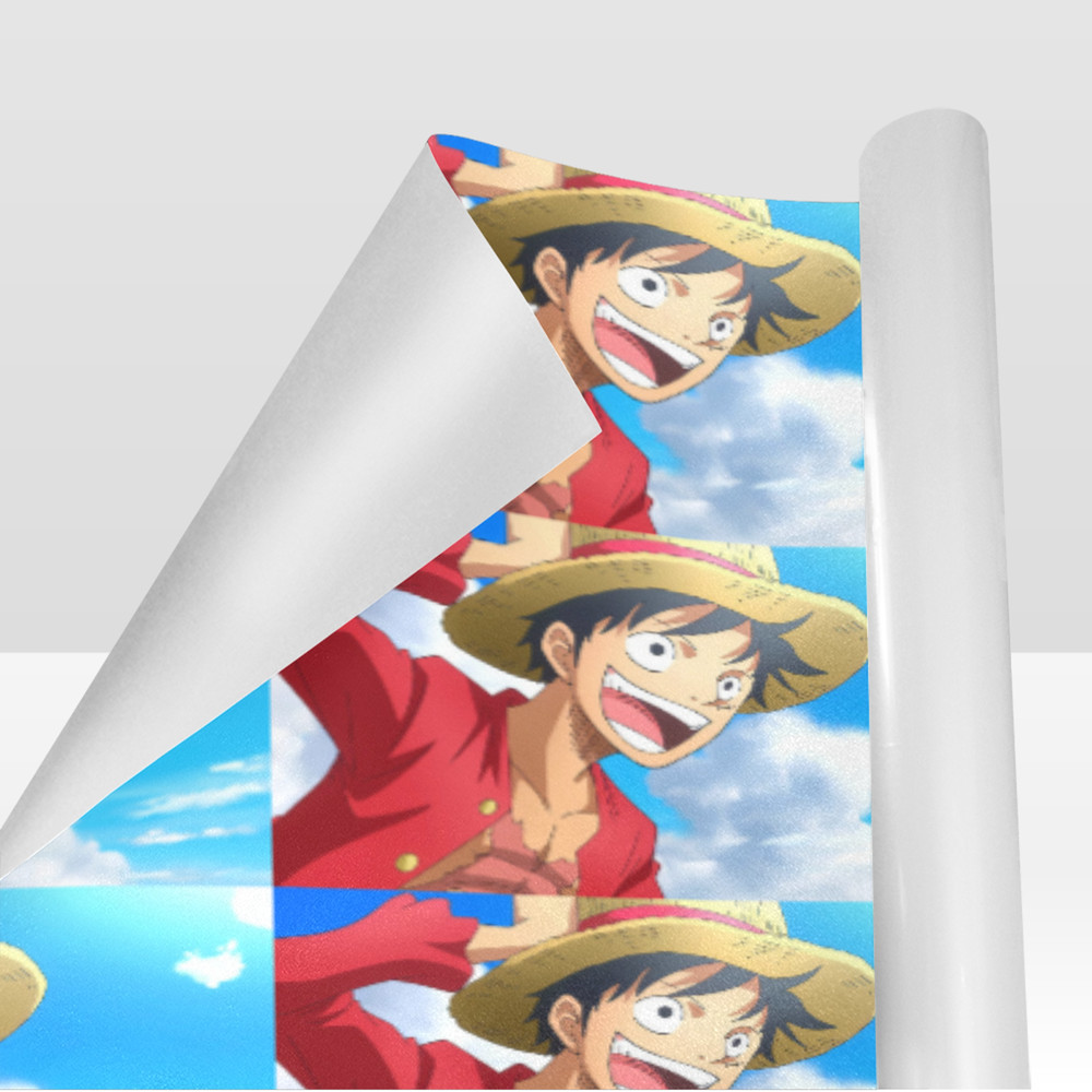 Monkey D Gift Wrapping Paper.png