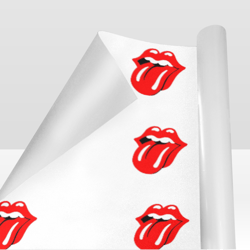 rolling stones gift wrapping paper 58"x 23" (1 roll)