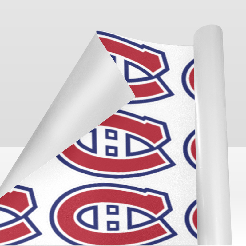 Montreal Canadiens Gift Wrapping Paper.png