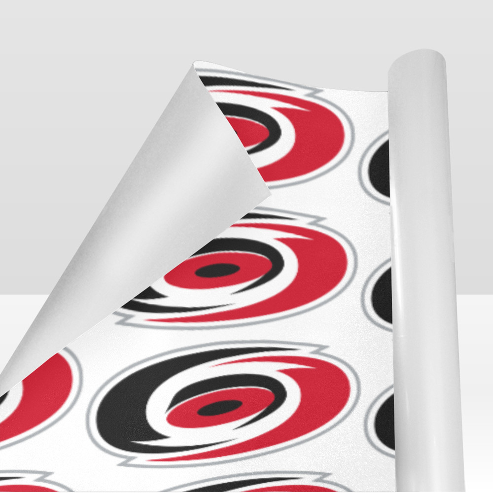 Carolina Hurricanes Gift Wrapping Paper.png