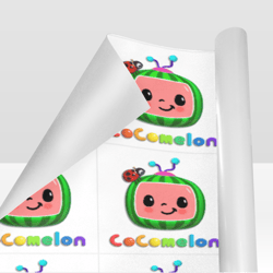 cocomelon gift wrapping paper 58"x 23" (1 roll)
