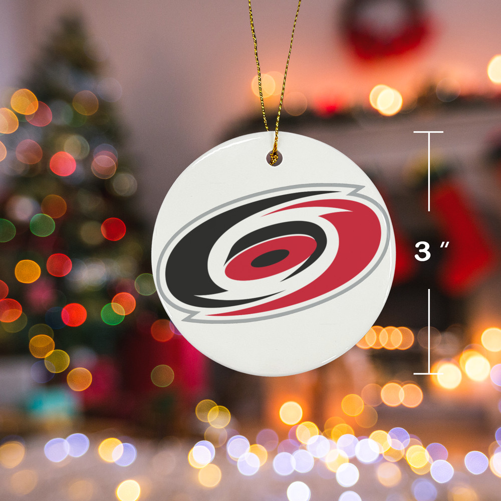 Carolina Hurricanes Christmas Ornament Ceramic.png