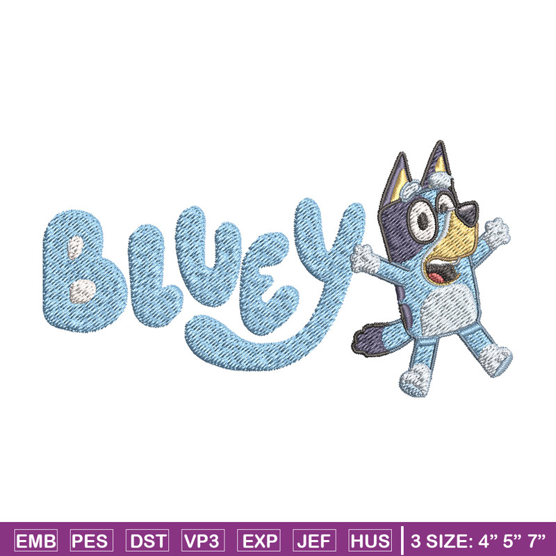 Bluey cartoon Embroidery, Bluey Cartoon Embroidery, cartoon Embroidery, Embroidery File, cartoon shirt, digital download.jpg