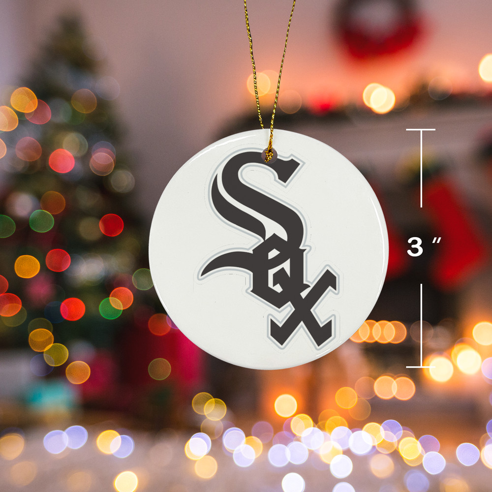 Chicago White Sox Christmas Ornament Ceramic.png