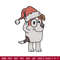 Bluey chrismas hat Embroidery Design, Bluey Embroidery, Embroidery File, Brand Embroidery, Logo shirt, Digital download.jpg