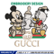 Mickey duck baby Embroidery Design, Gucci Embroidery, Embroidery File, Logo shirt, Sport Embroidery, Digital download..jpg
