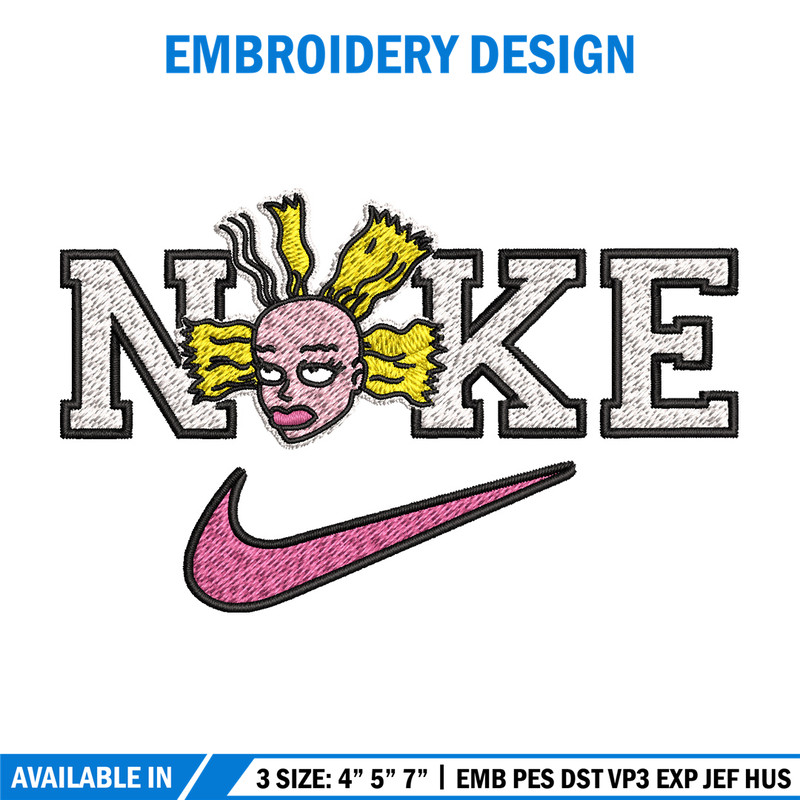 Nike funny girl Embroidery Design, Brand Embroidery, Nike Embroidery, Embroidery File, Logo shirt, Digital download.jpg