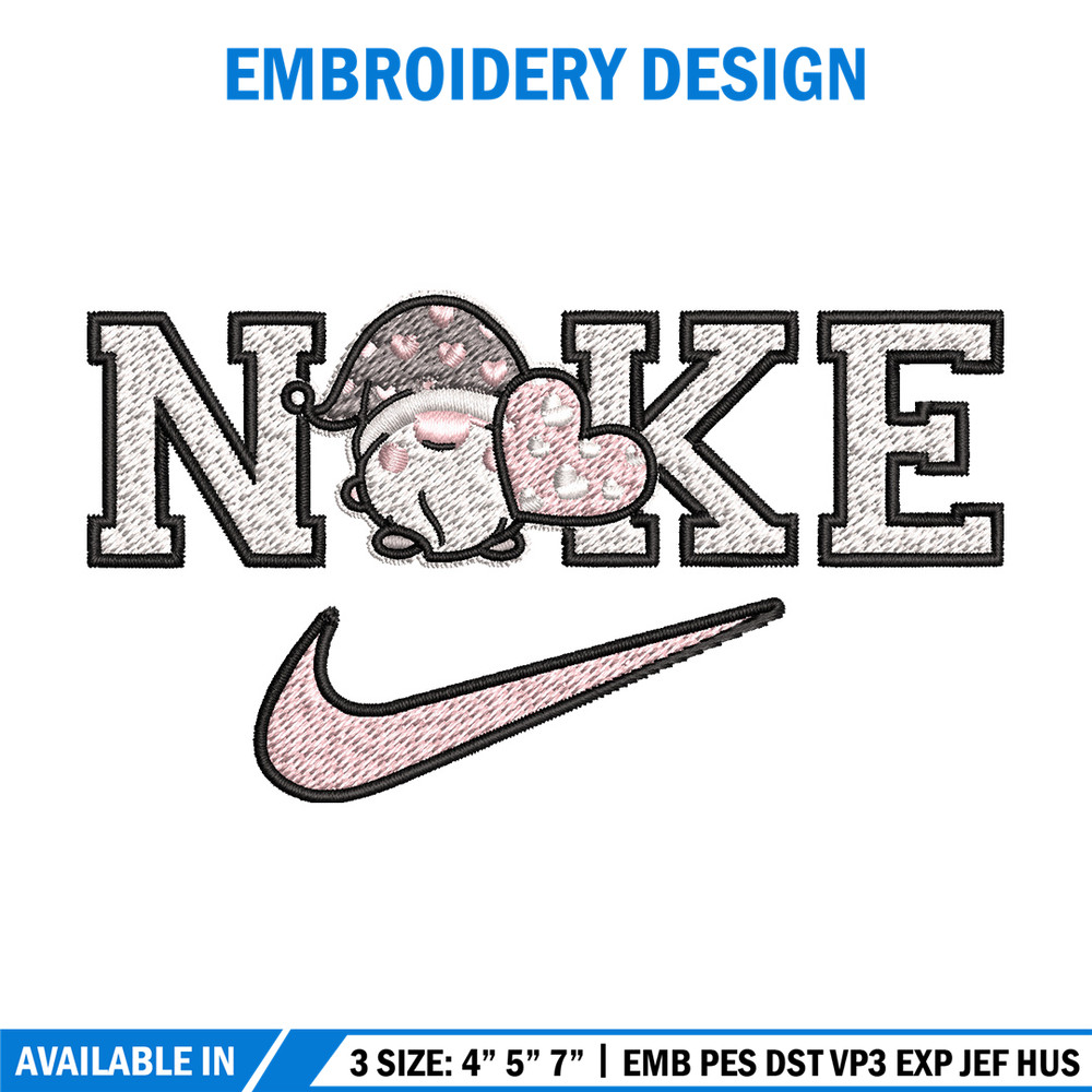 Nike gnomes Embroidery Design, Chrismas Embroidery, Nike Embroidery, Embroidery File, Logo shirt, Digital download.jpg