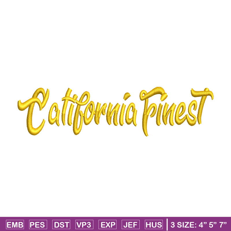 California Finest embroidery design, California Finest embroidery, logo design, embroidery file, Digital download..jpg