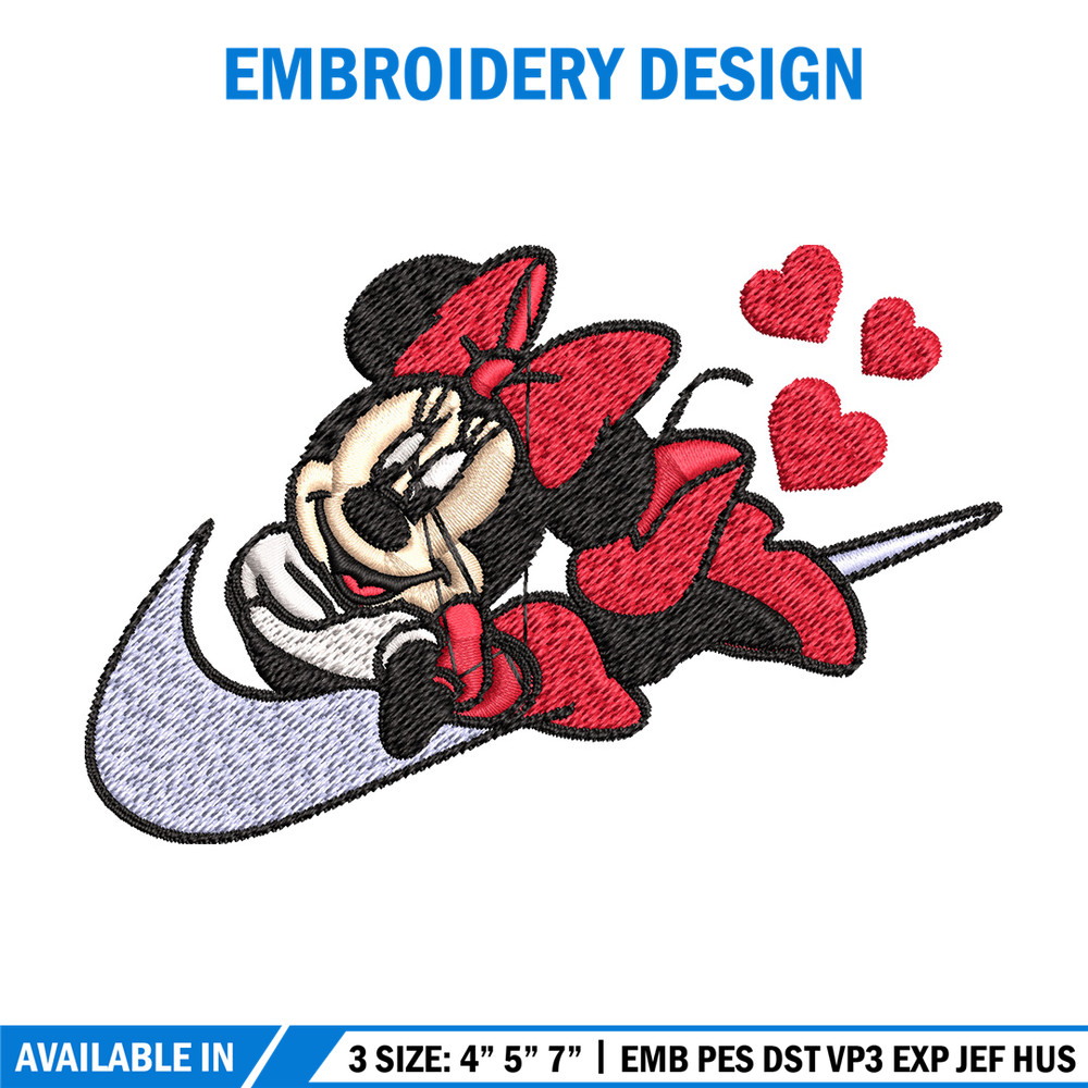 Nike minnie Embroidery Design, Nike Embroidery, Brand Embroidery, Embroidery File, Logo shirt, Digital download.jpg