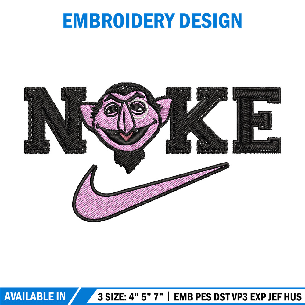 Nike purple cartoon Embroidery Design, Nike Embroidery, Brand Embroidery, Embroidery File, Logo shirt, Digital download.jpg