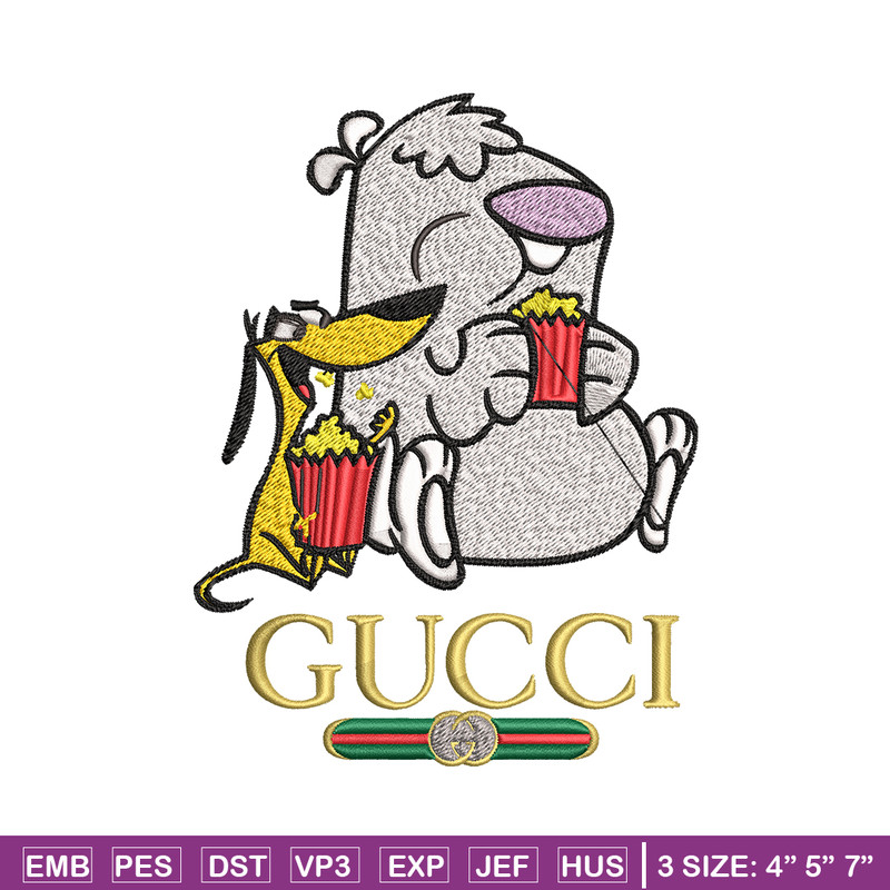 Cartoon Gucci Embroidery design, Cartoon Gucci Embroidery, cartoon design, Embroidery File, Gucci logo, Digital download.jpg