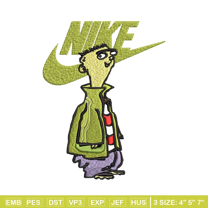 Cartoon Nike Embroidery design, Cartoon Embroidery, Nike design, Embroidery file, logo nike shirt, Instant download..jpg