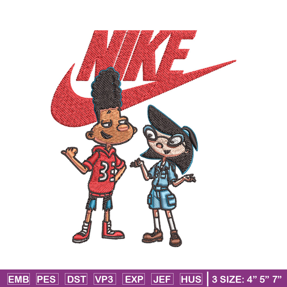 Cartoon Nike Embroidery design, cartoon Embroidery, Nike design, Embroidery file, logo shirt, Instant download..jpg