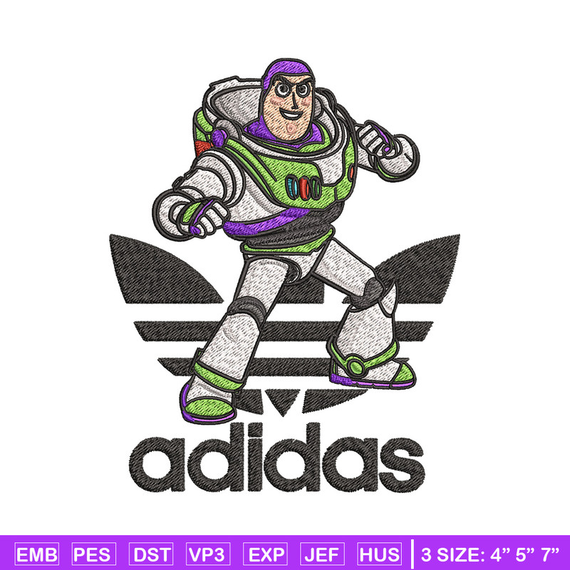 Buzz adidas Embroidery Design, Adidas Embroidery, Brand Embroidery, Embroidery File, Logo shirt, Digital download.jpg