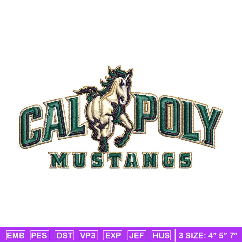 Cal Poly Mustangs embroidery design, Cal Poly Mustangs embroidery, logo Sport, Sport embroidery, NCAA embroidery..jpg