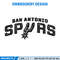 San Antonio Spurs logo Embroidery, NBA Embroidery, Sport embroidery, Logo Embroidery, NBA Embroidery design..jpg