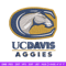 California Davis Aggies embroidery design, California Davis Aggies embroidery, Sport embroidery, NCAA embroidery..jpg