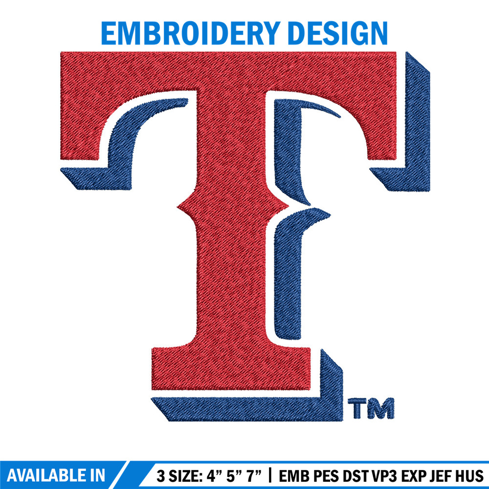 Texas Rangers logo Embroidery, MLB Embroidery, Sport embroidery, Logo Embroidery, MLB Embroidery design..jpg