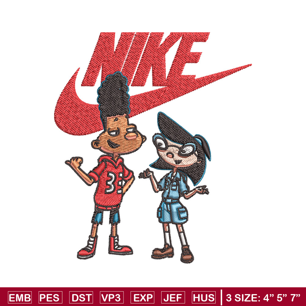 Cartoon Nike Embroidery design, cartoon Embroidery, Nike design, Embroidery file, logo shirt, Instant download..jpg