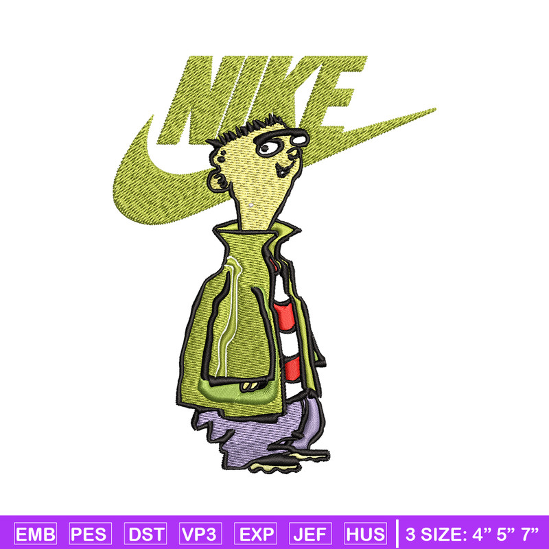 Cartoon Nike Embroidery design, Cartoon Embroidery, Nike design, Embroidery file, logo nike shirt, Instant download..jpg