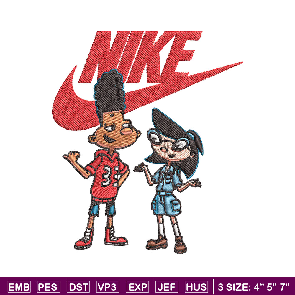 Cartoon Nike Embroidery design, cartoon Embroidery, Nike design, Embroidery file, logo shirt, Instant download..jpg