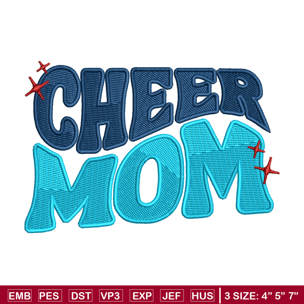 Cheer mom Logo embroidery design, Cheer mom Logo embroidery, embroidery file, logo design, logo shirt, Digital download.jpg