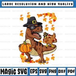 awesome thanksgiving t-rex dinosaur dabbing turkey funny gift png, thanksgiving dinosaur rawr png, thankful t-rex png, a