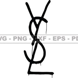 saint laurent svg, ysl logo svg, fashion brand logo 82