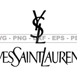 yves saint laurent logo svg, ysl logo svg, fashion brand logo 83