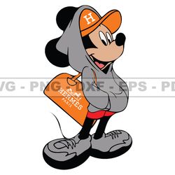 hermes mickey mouse svg, hermes svg, hermes logo svg,fashion brand logo 37