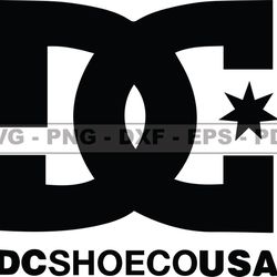 dc shoes logo svg, fashion brand logo 119
