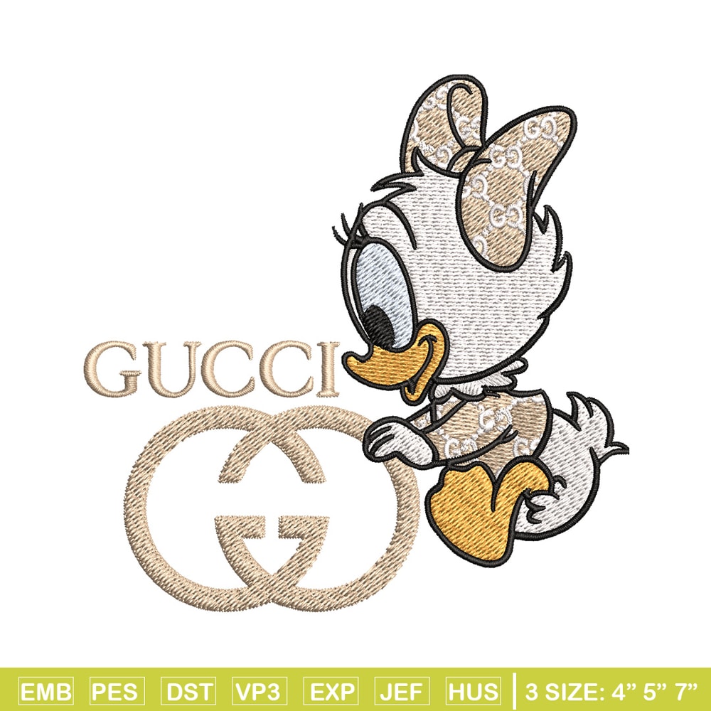 Duck baby Embroidery Design, Gucci Embroidery, Embroidery File, Logo shirt, Sport Embroidery, Digital download.jpg