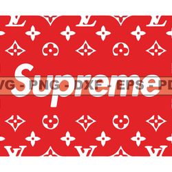 louis vuitton supreme svg, fashion brand logo 218