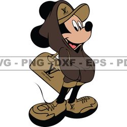 louis vuitton mickey mouse svg, fashion brand logo 220