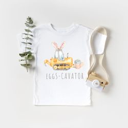 easter eggs-cavator shirt png, happy easter,easter shirt png,kids easter shirt png, easter day gift for kids easter, tod