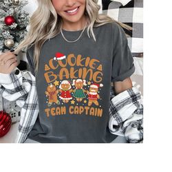 cookie baking team christmas cooking captain cookie christmas baker sweathirt matching christmas cookie baking crew,cook