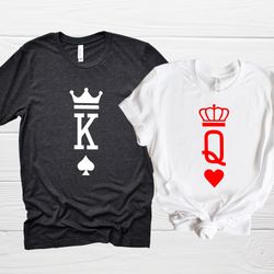 king and queen shirt pngs,king queen set, king shirt pngs, queen shirt pngs,matching couple shirt pngs, valentines day t