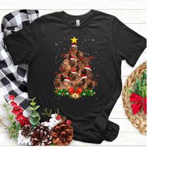 christmas dachshund tree funny dachshund pajamas xmas t shirt, dachshund xmas shirt, dachshund christmas shirt,dachshund
