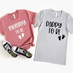mommy to be shirt png, daddy to be shirt png, pregnancy announcement shirt pngs, pregnancy shirt png, gift for pregnancy