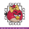 Girl Bird gucci Embroidery design, Angry Birds Embroidery, cartoon design, Embroidery File, logo shirt, Digital download.jpg